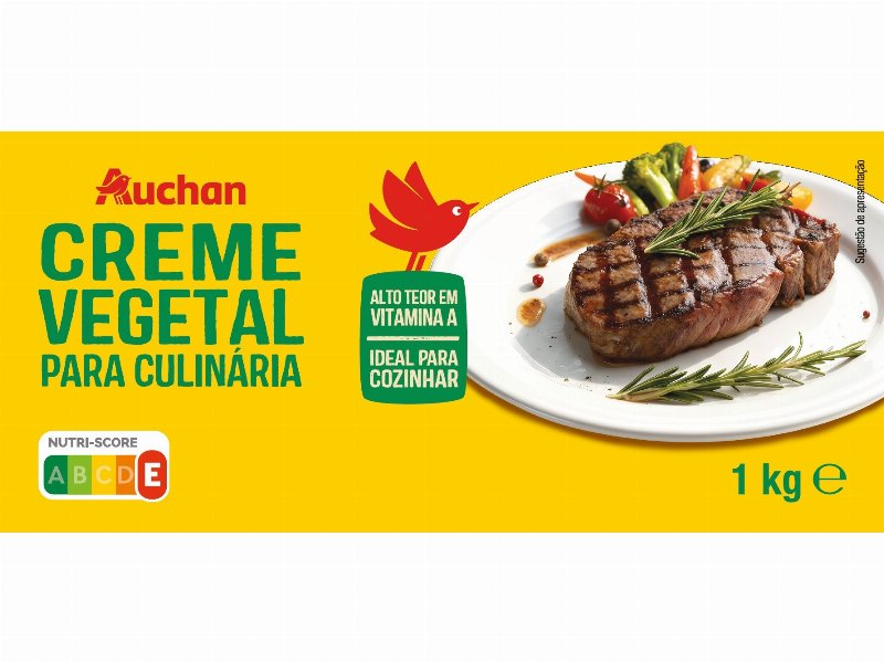 Creme Vegetal Auchan Culinário 1 kg