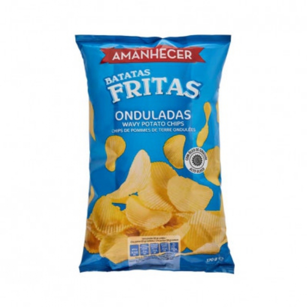 Batata Frita Onduladas 170 g Amanhecer