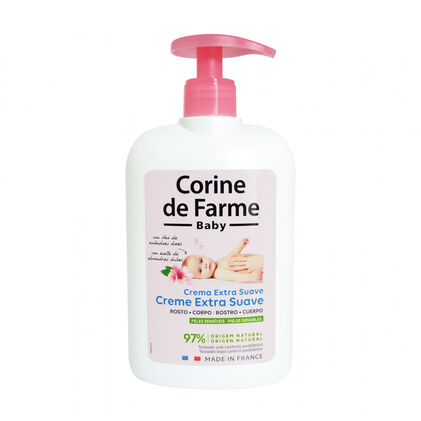 Creme Extra Suave Para Pele Sensível Corine De Farme 0.5L