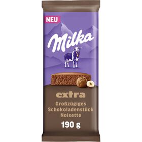 Tablete De Chocolate Com Avelã Milka 190 gr