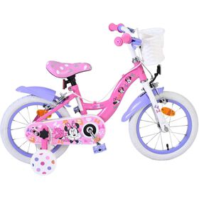 Bicicleta De Criança Roda 14'' 4-6 Anos Monovelocidade Minnie