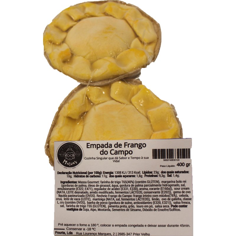 Empadas De Frango 2X200 g 400 g