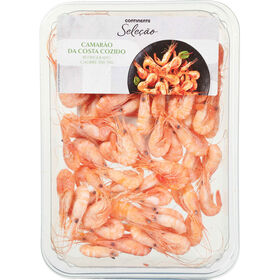 Camarão Da Costa Cozido Fresco Continente Seleção 250 gr