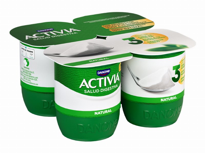 Iogurte Activia Bifidus Natural 4X120 g