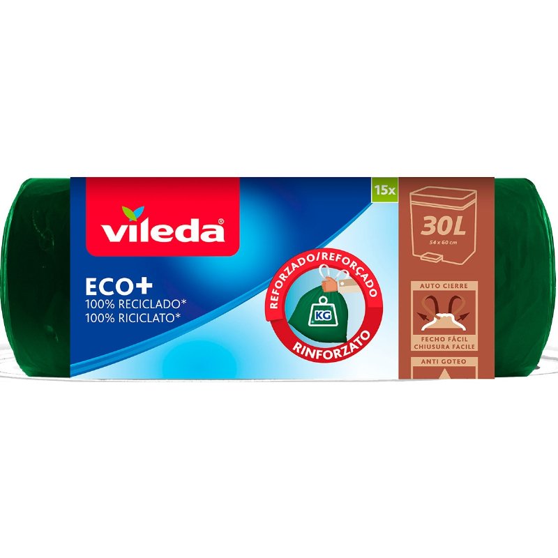 Saco Do Lixo Eco + 30 l 15 unidades