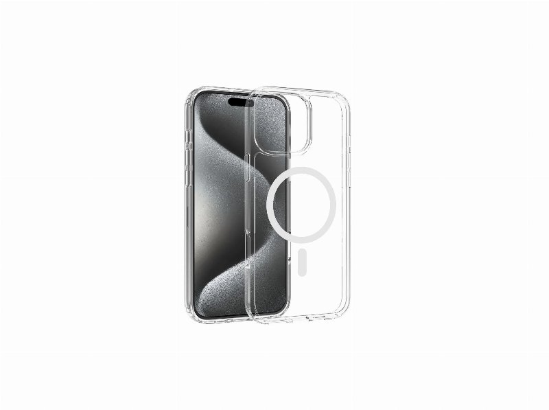 Capa Magnetica Transparente Qilive Para Iphone 16 Pro