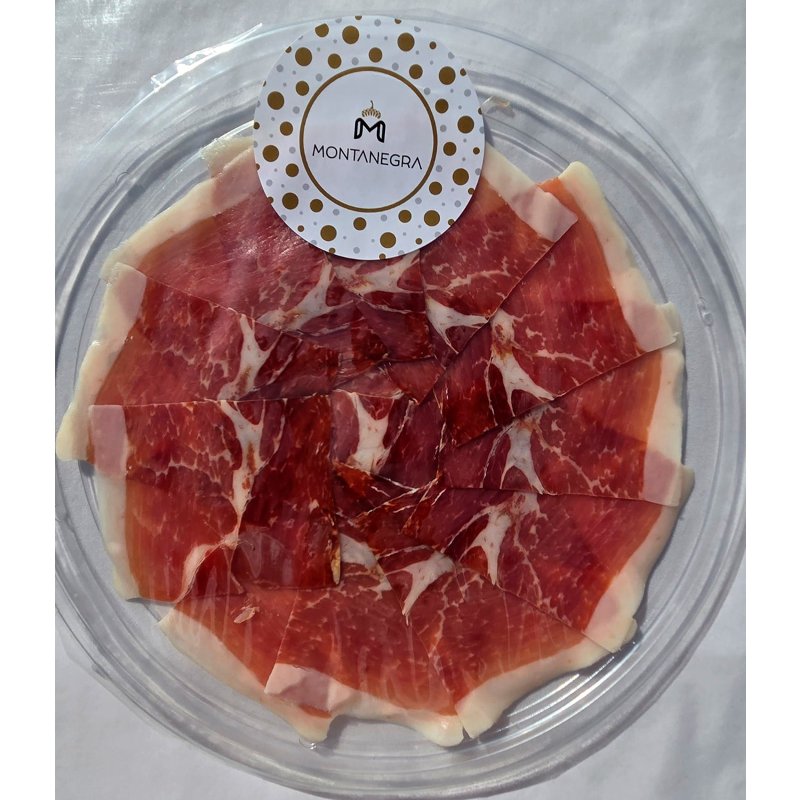 Presunto Ibérico De Cebo Fatiado 50% 80 g