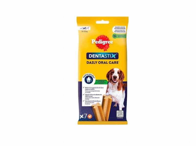 Snacks Para Cão Dentastix Pedigree 180 g 7 Unidades