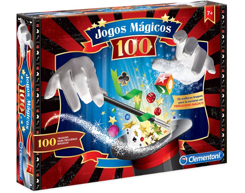 100 Jogos Mágicos Clementoni