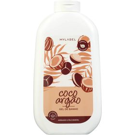 Gel De Banho Coco E Argão Mylabel 750 ml