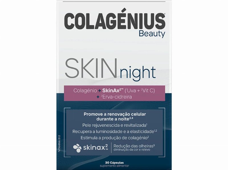 Suplemento Colagénius Beauty Skin Night 30 Un