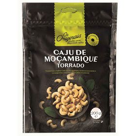 Caju Torrado De Moçambique Os Originais 200 gr