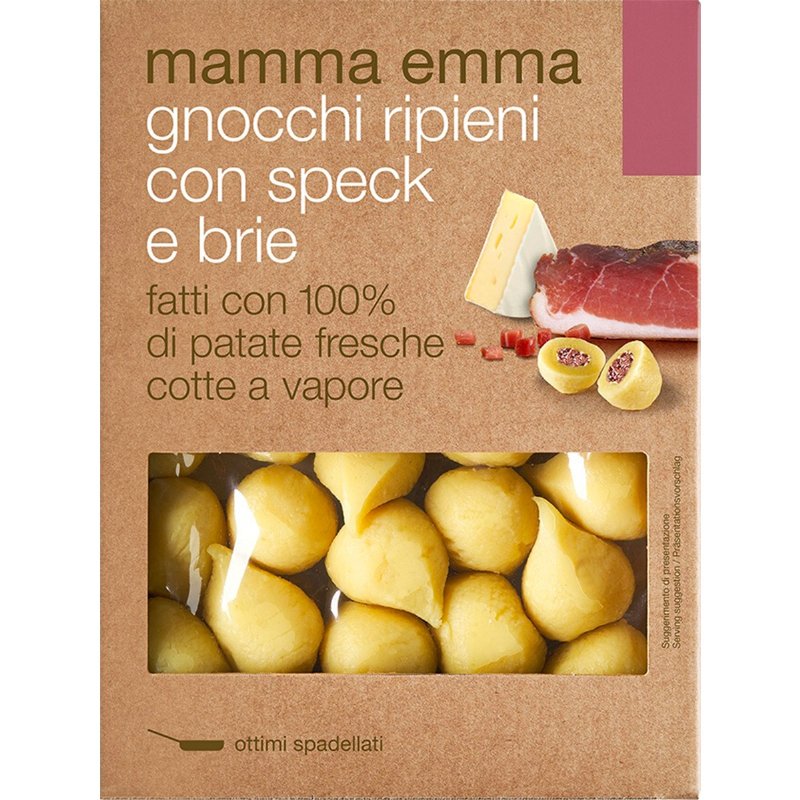Gnocchi Recheados De Presunto E Brie 350 g