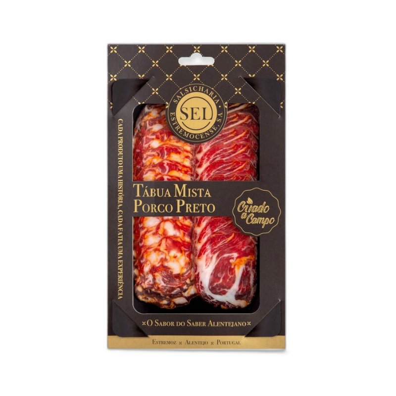 Tábua Mista De Porco Preto Sel 0.07Kg