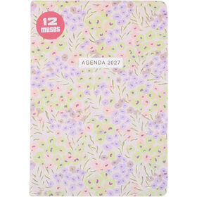 Agenda Semanal 2027 A5 Mini Flowers (Várias Cores) Note!