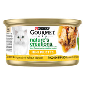 Comida Húmida Para Gato Frango Purina Gourmet Nature 85 g