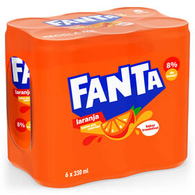 Refrigerante Em Lata Com Gás Laranja Fanta