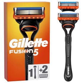 Máquina De Barbear Com 2 Recargas Gillette Fusion 1 Un