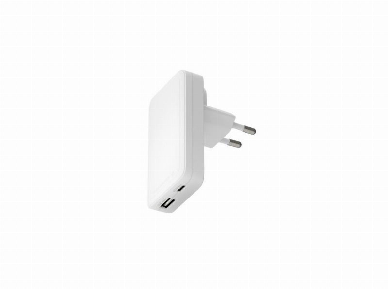 Carregador Slim Dbramante1928 Usb-C 20W+Usb-A 18W