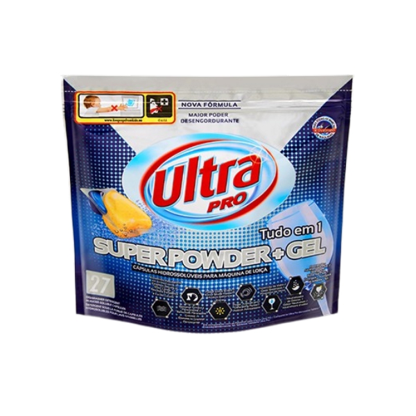 Pastilhas Máquina De Loiça Super Power + Gel Ultra Pro