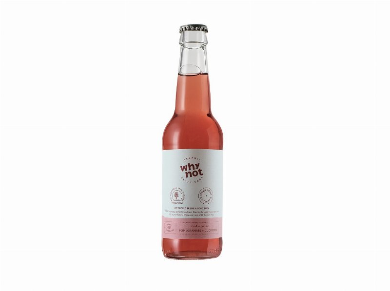 Craft Soda Why Not Romã Pepino 330 ml