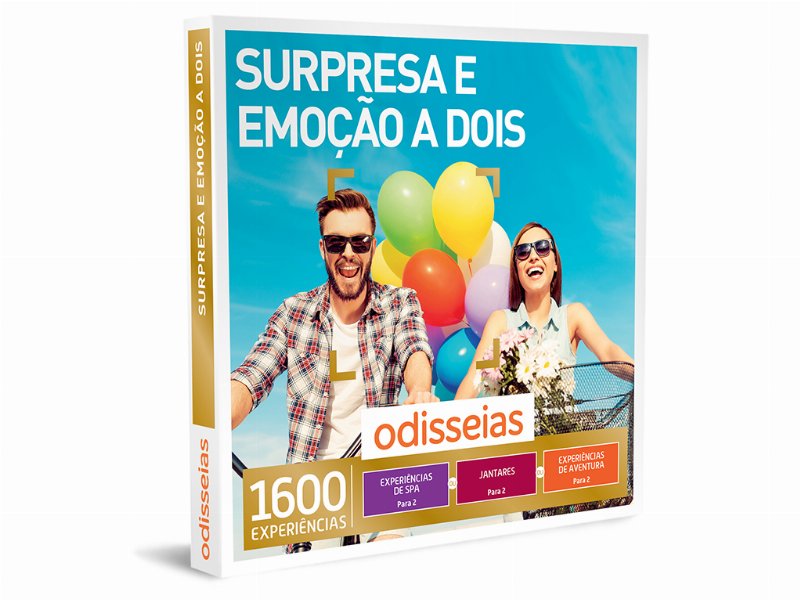 Pack Odisseias Surpresa E Emoção A Dois