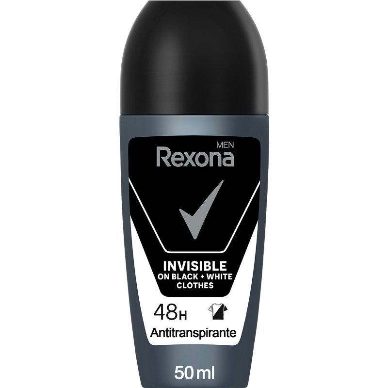 Desodorizante Roll On Invisivel Black & White 50 ml