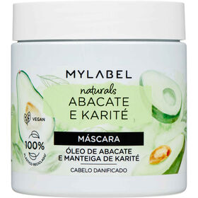 Máscara De Cabelo Naturals Abacate E Karité Mylabel 400 ml