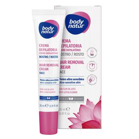 Creme Depilatório Rosto E Zonas Sensíveis Body Natur 20 ml