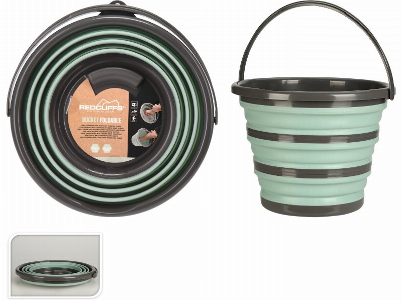 Balde Limpeza Redcliffs Outdoor Dobravel 32X24Cm