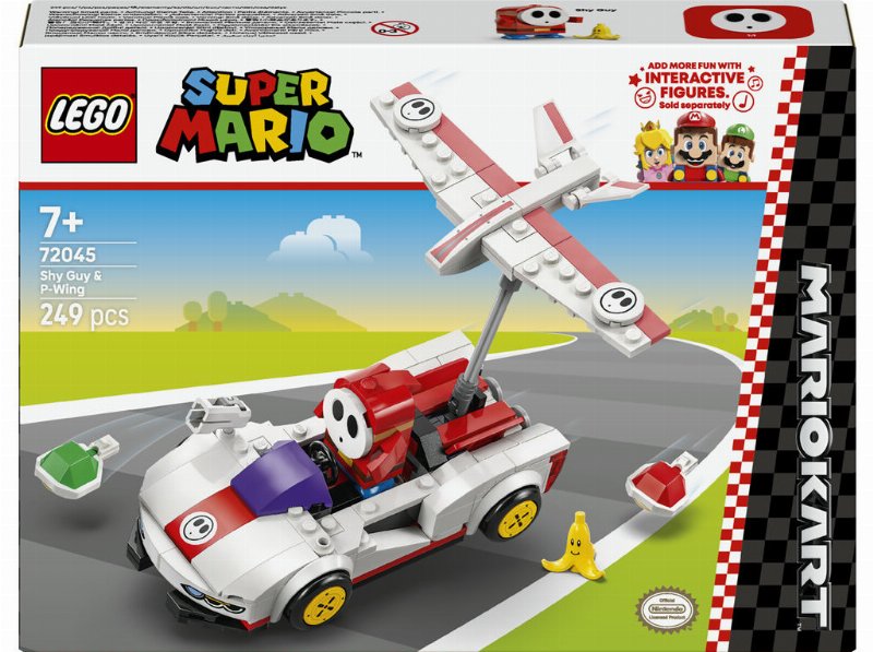 Mario Kartt Masquito E Asa Lego Super Mario 72045