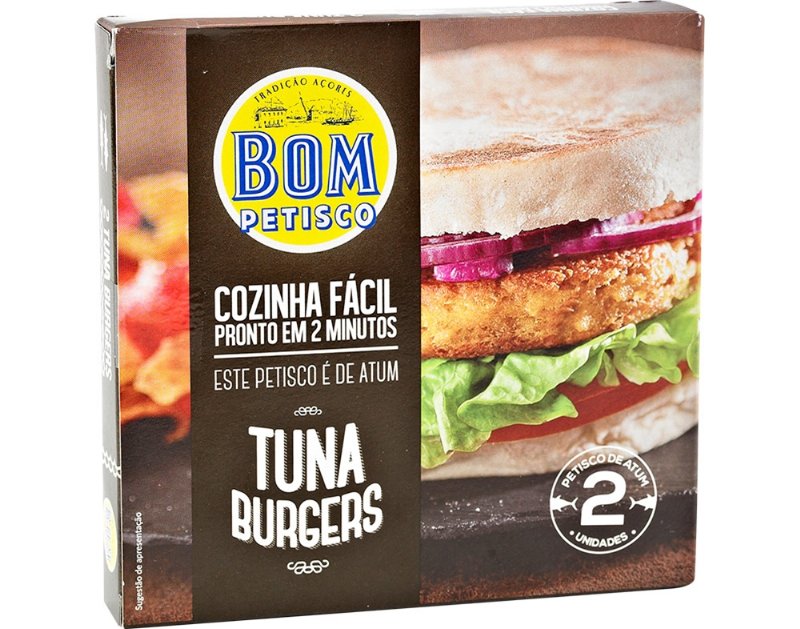 Hambúrguer De Atum Bom Petisco 2X75 g