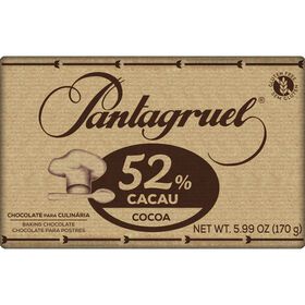 Tablete De Chocolate Culinária 52% Cacau Pantagruel 170 gr