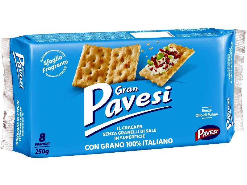 Crackers Gran Pavesi Sem Sal Na Superfície 250 g