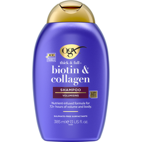 Champô Thick & Full Biotina E Colagénio Ogx 385 ml