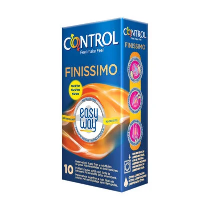 Preservativos Finíssimo Easy Way Control 10Un