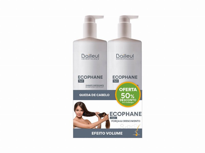 Champô Biorga Ecophane Fort -50% 2ªun 2X500 ml
