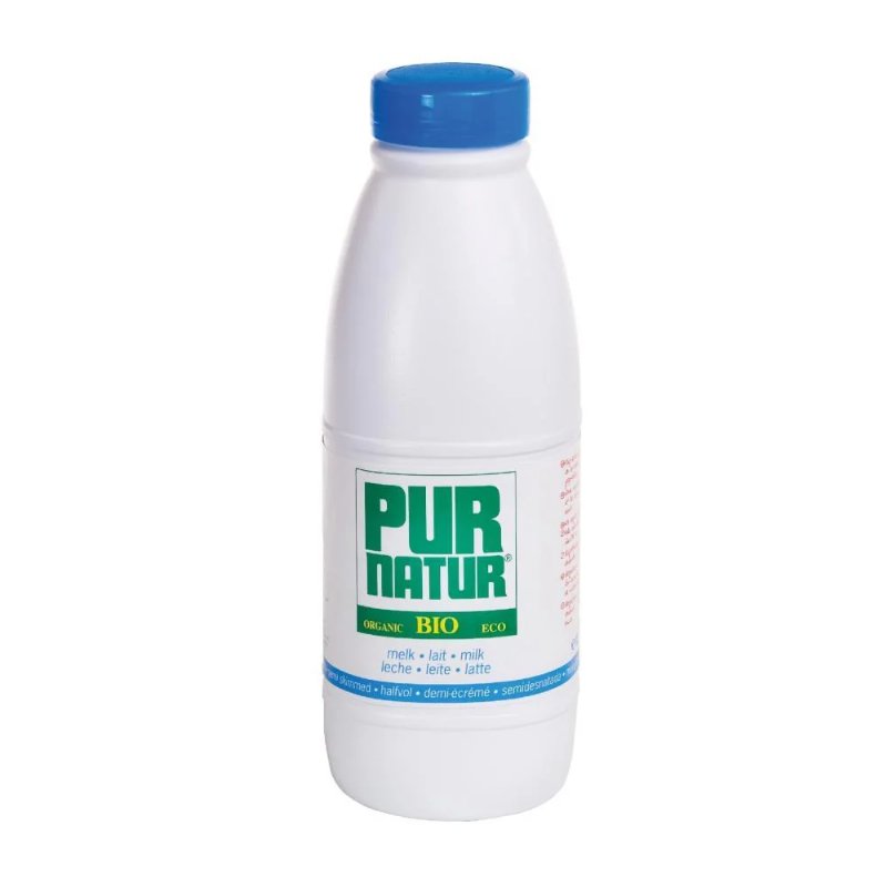 Leite Meio Gordo Bio Uht Pur Natur 1 l