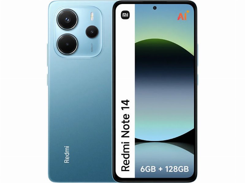 Smartphone Xiaomi Redmi Note 14 6Gb 128Gb Azul