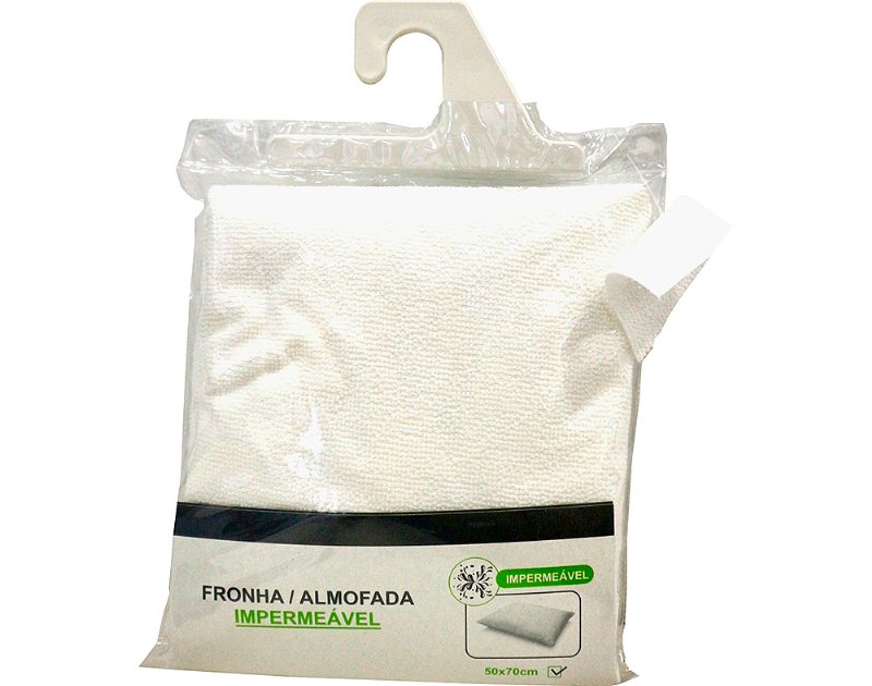 Fronha Impermeável Com Fecho 80%Algodão 20%Poliester 50X70Cm