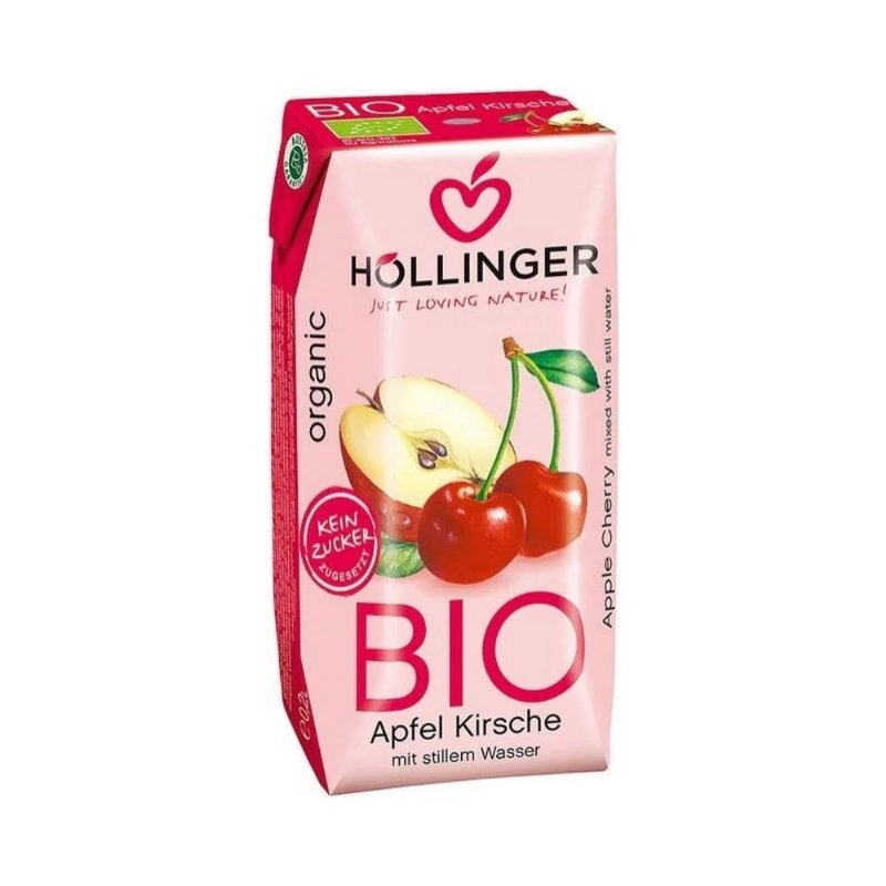 Hollinger Bio Néctar Maçã Cereja 200 ml