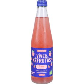 Iogurte Kefir Morangos Víver Kéfrutas 33 cl