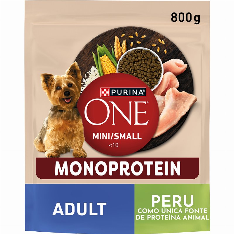 Comida Húmida Para Cão Com Perú Purina One 0.8Kg