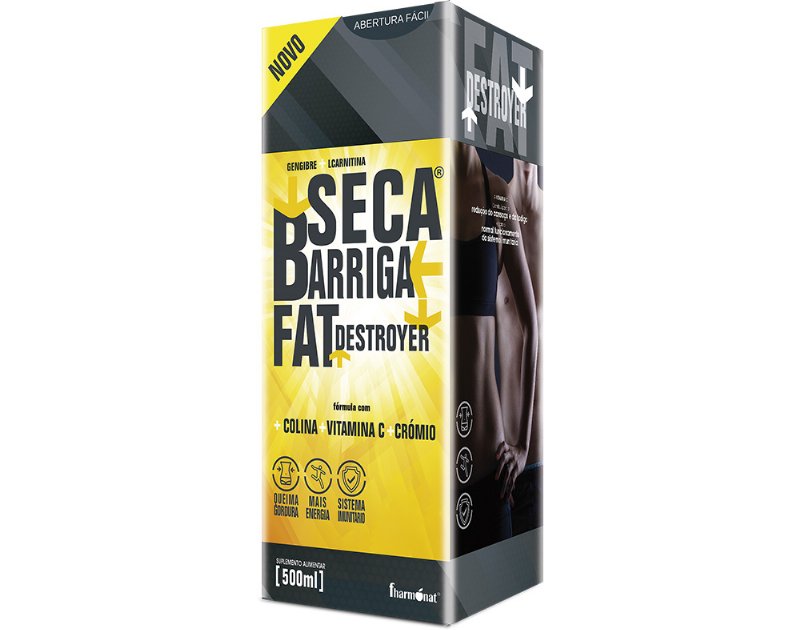 Suplemento Seca Barriga Fat Destroyer 500 ml