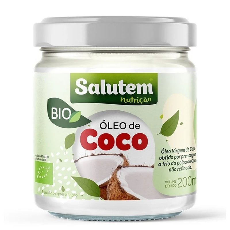 Óleo De Coco Bio Salutem 200 ml