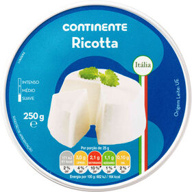 Queijo Ricotta Continente 250 gr