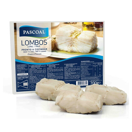 Lombos De Bacalhau Congelados Pascoal 0.7Kg