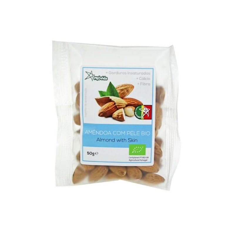 Amêndoa Com Pele Bio Próvida 50 g