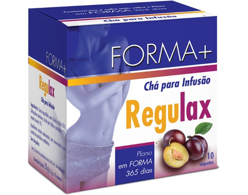 Chá Forma+ Regulax 10 Saquetas