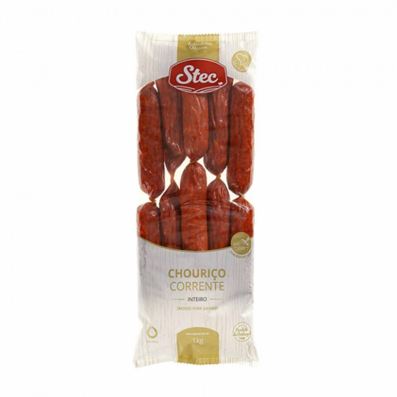 Chouriço De Carne Corrente Saco 1 kg Stec